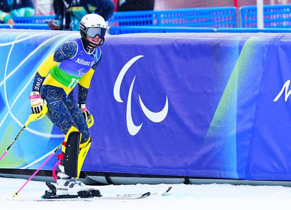 CORTINA, ITALY 20260310 Sweden s Ebba Arsjö takes gold in the women s alpine combined at the Paralympics at the Tofane Alpine Skiing Centre in Cortina, Italy. *** The image is included in the SPORTS PACKAGE. For others PAY IMAGE *** CORTINA ITALY x10050x *** CORTINA, ITALY 20260310 Sweden s Ebba Arsjö takes gold in the women s alpine combined at the Paralympics at the Tofane Alpine Skiing Centre in Cortina, Italy The image is included in the SPORTS PACKAGE For others PAY IMAGE CORTINA ITALY x10050x  Copyright: xMagnusxLejhall ParasportxSverigex TTx PARALYMPICS 2026 ALPINE COMBINATION