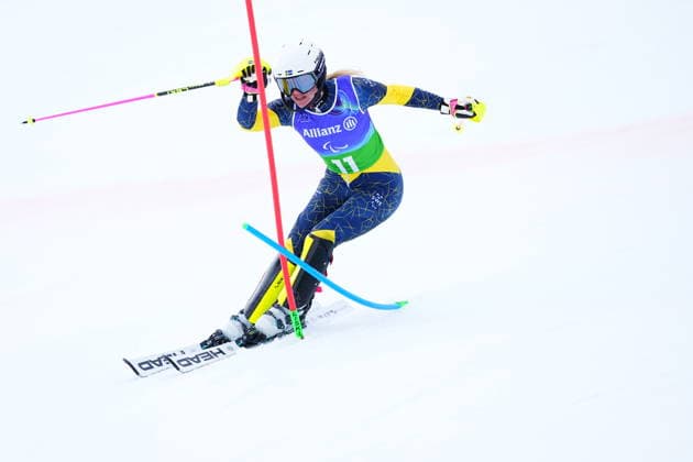 CORTINA, ITALY 20260310 Sweden s Ebba Arsjö takes gold in the women s alpine combined at the Paralympics at the Tofane Alpine Skiing Centre in Cortina, Italy. *** The image is included in the SPORTS PACKAGE. For others PAY IMAGE *** CORTINA ITALY x10050x *** CORTINA, ITALY 20260310 Sweden s Ebba Arsjö takes gold in the women s alpine combined at the Paralympics at the Tofane Alpine Skiing Centre in Cortina, Italy The image is included in the SPORTS PACKAGE For others PAY IMAGE CORTINA ITALY x10050x  Copyright: xMagnusxLejhall ParasportxSverigex TTx PARALYMPICS 2026 ALPIN KOMBINATION
