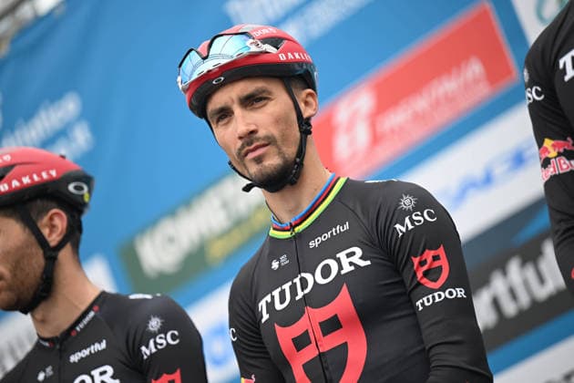 10-03-2026 Tirreno - Adriatico; Tappa 02 Camaiore - San Gimignano; 2026, Tudor; Alaphilippe, Julian; Camaiore; 