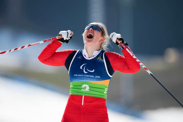 VAL DI FIEMME, ITALY 20260310 Norway s Vilde Nilsen takes gold in the women s cross-country skiing sprint, classic style, at the Tesero Cross-Country Skiing Stadium in Val di Fiemme, Italy. *** The image is included in the SPORTS PACKAGE. For others PAYMENT IMAGE *** VAL DI FIEMME ITALY x10500x *** VAL DI FIEMME, ITALY 20260310 Norway s Vilde Nilsen takes gold in the women s cross country skiing sprint, classic style, at the Tesero Cross Country Skiing Stadium in Val di Fiemme, Italy The image is included in the SPORTS PACKAGE For others PAYMENT IMAGE VAL DI FIEMME ITALY x10500x  Copyright: xOscarxOlsson ParasportxSverigex TTx PARALYMPICS 2026 CROSS-COUNTRY SKIING
