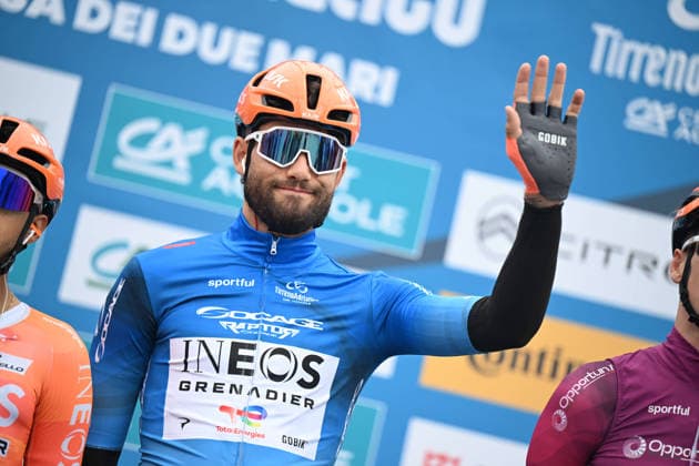 10-03-2026 Tirreno - Adriatico; Tappa 02 Camaiore - San Gimignano; 2026, Ineos Grenadiers; Ganna, Filippo; Camaiore; 