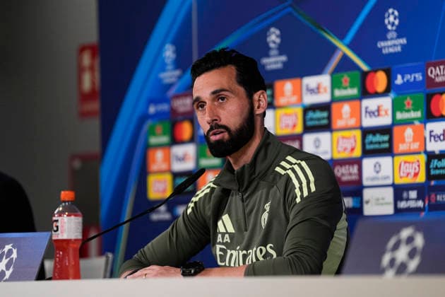 March 10, 2026, Valdebebas, Madrid, Spain: Alvaro Arbeloa attends his press conference, PK, Pressekonferenz during the training day of Real Madrid ahead the UEFA Champions League 2025 26, Round of 16 first leg, football match against Manchester City at Ciudad Deportiva Real Madrid on March 10, 2026, in Valdebebas, Madrid, Spain. Real Madrid Training And Press Conference - UEFA Champions League 2025 26 Round Of 16 First Leg  - ZUMAa181 20260310_zaa_a181_021 Copyright: xOscarxJ.xBarrosox