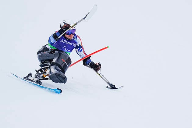 CORTINA, ITALIEN 20260310 Norges Jesper Pedersen under herrarnas alpina kombination, slalomak, i Paralympics pa Tofane Alpine Skiing Centre i Cortina, Italien. *** Bilden ingar i SPORTPAKET. För övriga BETALBILD *** CORTINA ITALIEN x9200x *** CORTINA, ITALY 20260310 Norways Jesper Pedersen during the mens alpine combined slalom at the Paralympics at the Tofane Alpine Skiing Centre in Cortina, Italy Picture in SPORT PACKAGE For others PAY PICTURE CORTINA ITALY x9200x  Copyright: xBjörnxLarssonxRosvall TTx PARALYMPICS 2026 ALPIN KOMBINATION