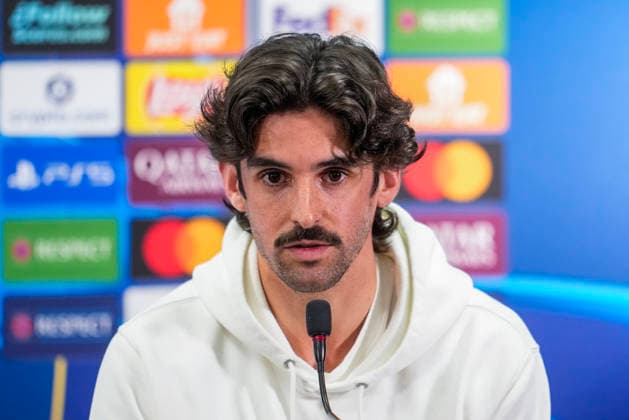 Football, press conference with Sporting Bodo, Norway 20260310 Sporting coach Rui Borges and Francisco Trincao during a press conference with Sporting at Aspmyra stadium before the Champions League football match against Bodo Glimt Photo Fredrik Varfjell NTB Bodo Norway EDITORIAL USE ONLY RESTRICTED USE FOR BETTING COMPANIES  Copyright: xFredrikxVarfjellx xNTBx