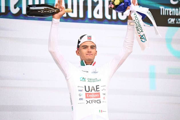 10-03-2026 Tirreno - Adriatico; Tappa 02 Camaiore - San Gimignano; 2026, Uae Emirates - Xrg; Del Toro Romero, Isaac; San Gimignano; 