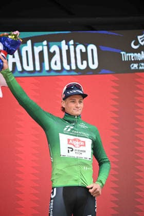 10-03-2026 Tirreno - Adriatico; Tappa 02 Camaiore - San Gimignano; 2026, Alpecin - Premier Tech; Van Der Poel, Mathieu; San Gimignano; 