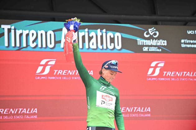 10-03-2026 Tirreno - Adriatico; Tappa 02 Camaiore - San Gimignano; 2026, Alpecin - Premier Tech; Van Der Poel, Mathieu; San Gimignano; 