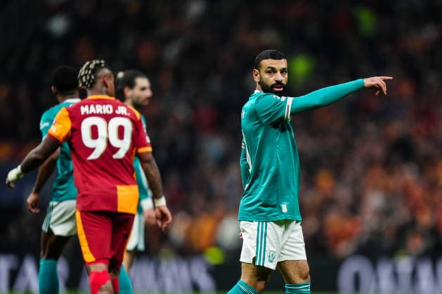 Galatasaray v Liverpool - UEFA Champions League ISTANBUL, TURKIYE - MARCH 10: Muhammed Salah (R) of Liverpool in action during the UEFA Champions League round of 16 play-off first leg match between Galatasaray and Liverpool at RAMS Park in Istanbul, Turkiye, on March 10, 2026. Hakan Akgun Anadolu Istanbul Turkey. Editorial use only. Please get in touch for any other usage.  Copyright: x2026xAnadoluxHakanxAkgunx