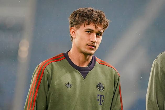 Italy Football UEFA Champions League 2025 2026, Round of 16 Atalanta Bergamo vs FC Bayern Munich New Balance Arena Bergamo Tom Bischof FC Bayern Munich, 20 Copyright: xJOERANxSTEINSIEKx