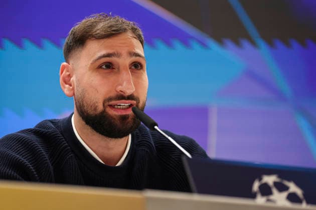 March 10, 2026, Madrid, Madrid, Spain: Gianluigi Donnarumma, attends the press conference, PK, Pressekonferenz of Manchester City ahead the UEFA Champions League 2025 26, Round of 16 first leg, football match against Real Madrid at Santiago Bernabeu stadium on March 10, 2026, in Madrid, Spain. Manchester City Press Conference - UEFA Champions League 2025 26 Round Of 16 First Leg - ZUMAa181 20260310_zaa_a181_060 Copyright: xIrinaxR.xHipolitox