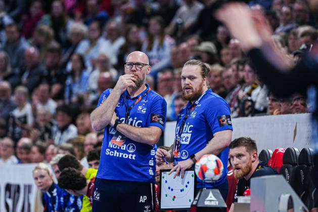 Ales Pajovic SG Flensburg Handewitt, Coach GER, THW Kiel vs SG Flensburg Handewitt, Handball, EHF European League, Main Round, Season 2025 2026, 10 03 2026 GER, THW Kiel vs SG Flensburg Handewitt, Handball, EHF European League, Main Round, Season 2025 2026, 10 03 2026 Kiel Copyright: xEibner-Pressefoto MarcelxvonxFehrnx EP_MFN