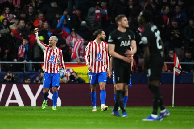 UEFA Champions League match, Round of 16, first leg, between Atletico de Madrid and Tottenham Hotspur played at Riyadh Metropolitano Stadium on March 10, 2026 in Madrid Spain. (Photo by Bagu Blanco PRESSINPHOTO).. Copyright: xBaguxBlancox xPRESSINPHOTOx