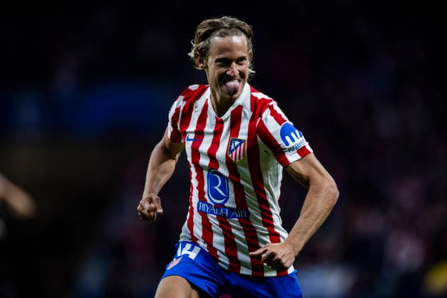 Atletico de Madrid vs Tottenham Hotspur - UEFA Champions League - 10 03 2026 Marcos Llorente of Atletico de Madrid celebrates his goal during the UEFA Champions League match between Atletico de Madrid and Tottenham Hotspur at Riyadh Air Metropolitano Stadium on March 10, 2026 in Madrid, Spain. Madrid Spain Copyright: xMarinaxFrutos PGSxPhotoxAgencyx