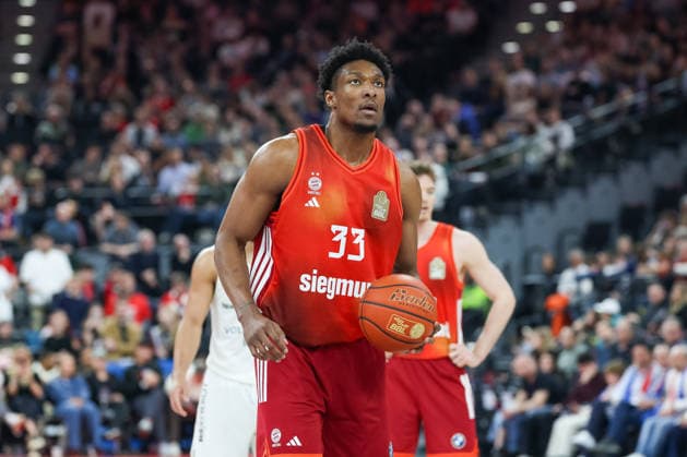David McCormack FC Bayern Basketball, 33 , GER, FC Bayern Basketball vs Basketball Loewen Braunschweig, Basketball, easycredit Basketball Bundesliga, 25 Matchday, Season 2025 2026, 10 03 2026, GER, FC Bayern Basketball vs Basketball Loewen Braunschweig, Basketball, easycredit Basketball Bundesliga, 25 Matchday, Season 2025 2026, 10 03 2026 Munich Copyright: xEibner-Pressefoto JennixMaulx EP_JML
