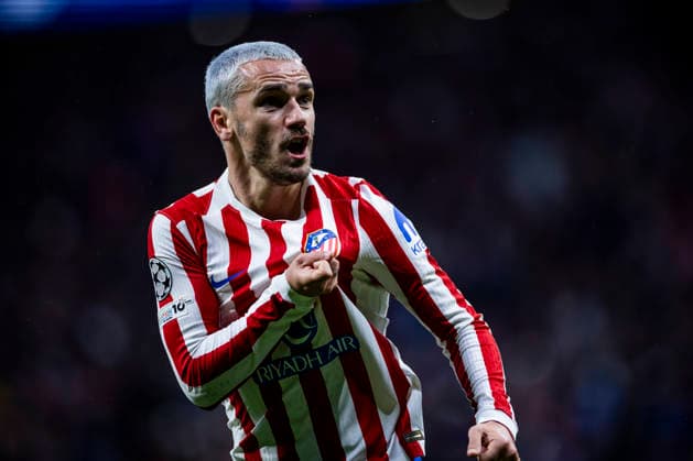 Atletico de Madrid vs Tottenham Hotspur - UEFA Champions League - 10 03 2026 Antoine Griezmann of Atletico de Madrid celebrates his goal during the UEFA Champions League match between Atletico de Madrid and Tottenham Hotspur at Riyadh Air Metropolitano Stadium on March 10, 2026 in Madrid, Spain. Madrid Spain Copyright: xMarinaxFrutos PGSxPhotoxAgencyx