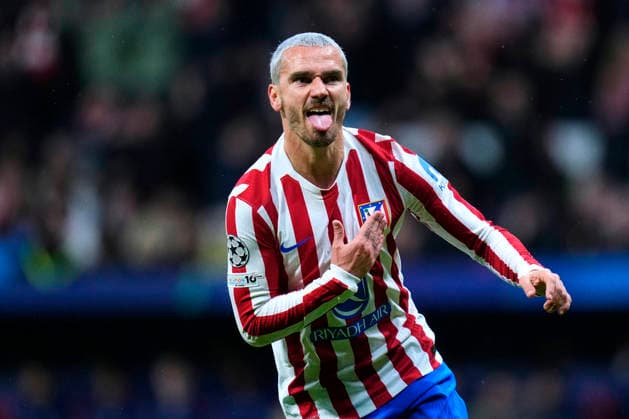 UEFA Champions League 2025 26 Round of 16 First Leg match between Atletico de Madrid and Tottenham Hotspur FC Antoine Griezmann of Atletico de Madrid celebrates goal during UEFA Champions League 2025 26 Round of 16 First Leg match between Atletico de Madrid and Tottenham Hotspur FC at Estadio Civitas Metropolitano on March 10, 2026 in Madrid, Spain Madrid EDITORIAL USE ONLY Copyright: xx x dpphotos201221