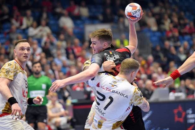 Handball, EHF European League, MT Melsungen - HC Vardar Skopje