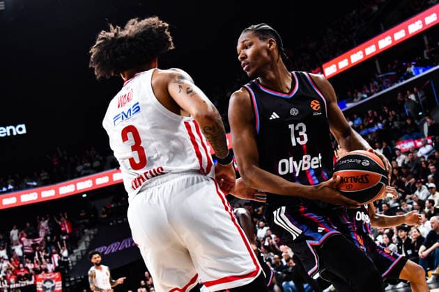 BASKET : Paris Basketball vs Olympiakos - Euroligue - JournÃ e 30 - 10 03 26 Allan Dokossi (Paris Basketball) ParisFrance  Copyright: xBaptistexAutissierx