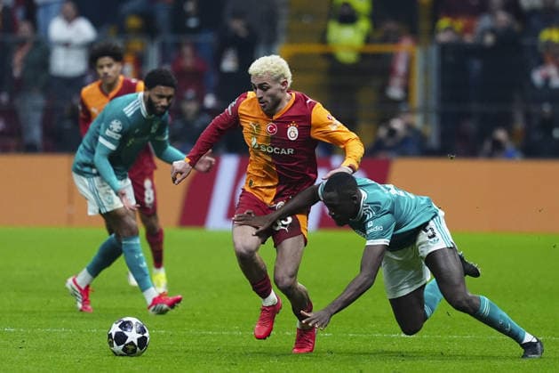 Galatasaray v Liverpool - UEFA Champions League ISTANBUL, TURKIYE - MARCH 10: Baris Alper Yilmaz (L) of Galatasaray in action against Ibrahima Konate (5) of Liverpool during the UEFA Champions League round of 16 play-off first leg match between Galatasaray and Liverpool at RAMS Park in Istanbul, Turkiye, on March 10, 2026. Bunyamin Celik Anadolu Istanbul Turkey. Editorial use only. Please get in touch for any other usage.  Copyright: x2026xAnadoluxBunyaminxCelikx