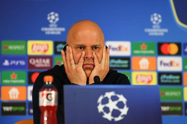 Liverpool head coach Arne Slot ISTANBUL, TURKIYE - MARCH 10: Liverpool head coach Arne Slot speaks during a press conference, PK, Pressekonferenz after the UEFA Champions League round of 16 play-off first leg match between Galatasaray and Liverpool at RAMS Park in Istanbul, Turkiye, on March 10, 2026. Cem Tekkesinoglu Anadolu Istanbul Turkey. Editorial use only. Please get in touch for any other usage.  Copyright: x2026xAnadoluxCemxTekkesinoglux