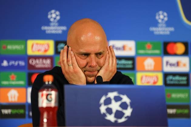 Liverpool head coach Arne Slot ISTANBUL, TURKIYE - MARCH 10: Liverpool head coach Arne Slot speaks during a press conference, PK, Pressekonferenz after the UEFA Champions League round of 16 play-off first leg match between Galatasaray and Liverpool at RAMS Park in Istanbul, Turkiye, on March 10, 2026. Cem Tekkesinoglu Anadolu Istanbul Turkey. Editorial use only. Please get in touch for any other usage.  Copyright: x2026xAnadoluxCemxTekkesinoglux