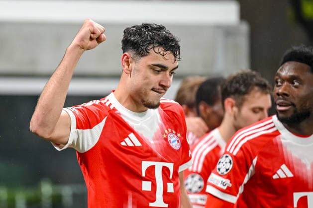 Aleksandar PavloviÄ‡ FC Bayern München gestures during the UEFA Champions League 2025 26 Round of 16 First Leg match between Atalanta BC and FC Bayern München at Stadio di Bergamo on March 10, 2026 in Bergamo, Italy Photo by Harry Langer DeFodi Images