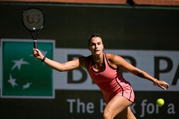 Tennis, WTA tournament in Indian Wells