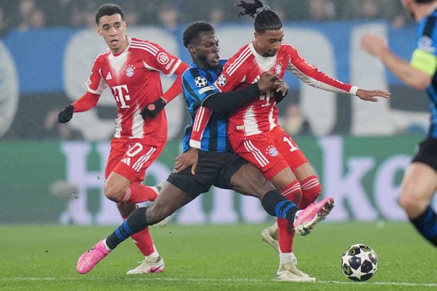 Atalanta™s Yunus Musah during the Uefa Champions League soccer match between Atalanta and Bayern Munich at the New Balance Stadium in Bergamo , north Italy - Tuesday , March 10 , 2026. - Soccer .  Copyright: xSpada LaPressex