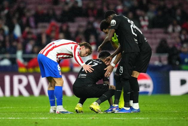 UEFA Champions League match, Round of 16, first leg, between Atletico de Madrid and Tottenham Hotspur played at Riyadh Metropolitano Stadium on March 10, 2026 in Madrid Spain. (Photo by Bagu Blanco PRESSINPHOTO).. Copyright: xBaguxBlancox xPRESSINPHOTOx