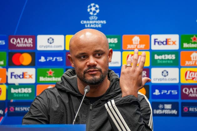 Italy Football UEFA Champions League 2025 2026, Round of 16 Atalanta Bergamo vs FC Bayern Munich New Balance Arena Bergamo Vincent Kompany Coach, FC Bayern Munich Press Conference, Media Copyright: xJOERANxSTEINSIEKx