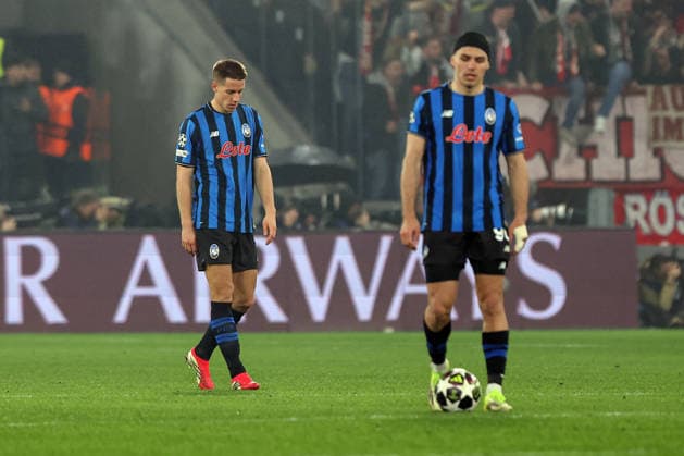 Atalanta B.C. v F.C. Bayern Munich, UEFA Champions League, Bergamo, Italy Bergamo, Italy. 10th, March 2026. Mario Pasalic of Atalanta seen disappointed during the UEFA Champions League match between Atalanta B.C. and F.C. Bayern Munich at New Balance Arena in Bergamo. Italy, Bergamo  Copyright: xGonzalesxPhoto StefanoxNicolix