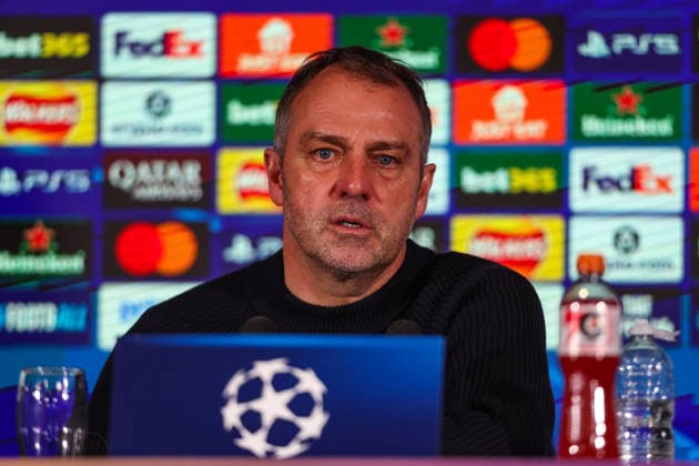 Football, CL, Newcastle United - FC Barcelona, Press conference of the coaches after the match