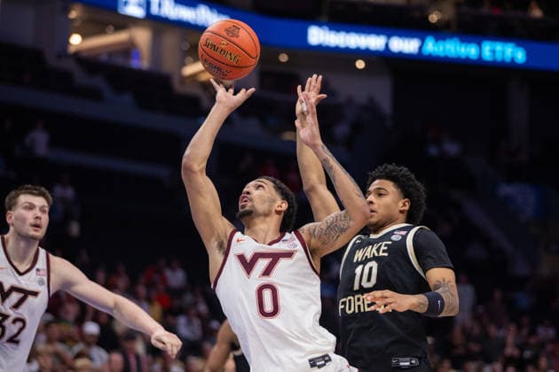 Basketball, NCAA, Virginia Tech Hokies - Wake Forest Demon Deacons