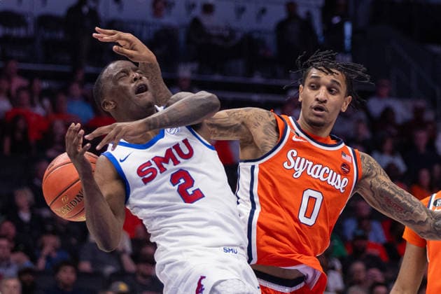 Basketball, NCAA, SMU Mustangs - Syracuse Orange