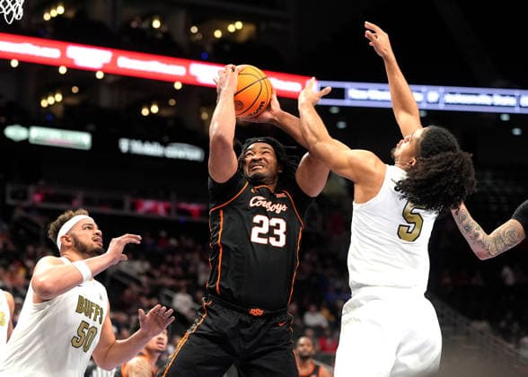 Basketball, NCAA, Colorado Buffaloes - Oklahoma State Cowboys