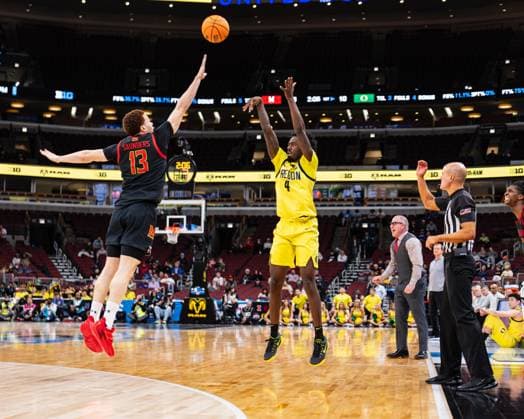 Basketball, NCAA, Oregon Ducks - Maryland Terrapins