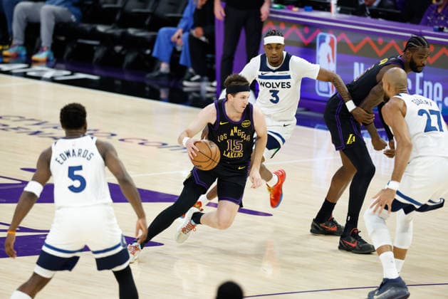 Basketball, NBA, Los Angeles Lakers - Minnesota Timberwolves