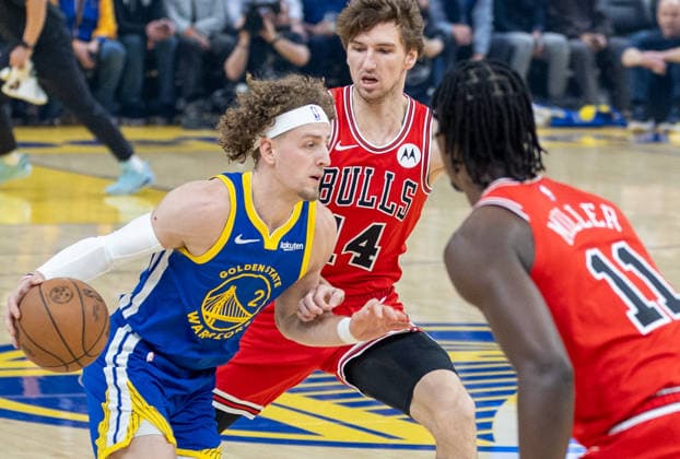 Basketball, NBA, Golden State Warriors - Chicago Bulls