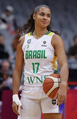 Brazil s Caca Martins pictured during a basket game between Brazil and Belgium s national team, Nationalteam Belgian Cats, in Wuhan, China, on Wednesday 11 March 2026, the first day (of 5) of the qualifications phase for the World Cup Basket tournament. NIKOLAxKRSTIC  x167120713x