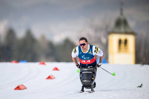 260311 Arnt Christian Furuberg of Sweden competes in the men s 10km interval start sitting para cross-country skiing during day 5 of the Milano Cortina 2026 Winter Paralympic Games on March 11, 2026 in Val di Fiemme. Photo: Maxim Thore BILDBYRAN kod MT MT1018 skidor cross-country skiing langrenn paralympic games paralympics paralympiska spel paralympiske leker vinter-paralympics winter paralympics milano cortina 2026 milano cortina 2026 winter paralympic games 5 bbeng sverige *** 260311 Arnt Christian Furuberg of Sweden competes in the men s 10km interval start sitting para cross country skiing during day 5 of the Milano Cortina 2026 Winter Paralympic Games on March 11, 2026 in Val di Fiemme Photo Maxim Thore BILDBYRAN kod MT MT1018 skidor cross country skiing langrenn paralympic games paralympiska spel paralympiske leker vinter paralympics winter paralympics milano cortina 2026 milano cortina 2026 winter paralympic games 5 bbeng sverige  Copyright: MAXIMxTHORE BB260311MT002
