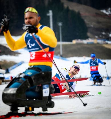 260311 Arnt Christian Furuberg of Sweden after competing in the men s 10km interval start sitting para cross-country skiing during day 5 of the Milano Cortina 2026 Winter Paralympic Games on March 11, 2026 in Val di Fiemme. Photo: Maxim Thore BILDBYRAN kod MT MT1018 skidor cross-country skiing langrenn paralympic games paralympics paralympiska spel paralympiske leker vinter-paralympics winter paralympics milano cortina 2026 milano cortina 2026 winter paralympic games 5 bbeng sverige *** 260311 Arnt Christian Furuberg of Sweden after competing in the men s 10km interval start sitting para cross country skiing during day 5 of the Milano Cortina 2026 Winter Paralympic Games on March 11, 2026 in Val di Fiemme Photo Maxim Thore BILDBYRAN kod MT MT1018 skidor cross country skiing langrenn paralympic games paralympiska spel paralympiske leker vinter paralympics winter paralympics milano cortina 2026 milano cortina 2026 winter paralympic games 5 bbeng sverige  Copyright: MAXIMxTHORE BB260311MT014