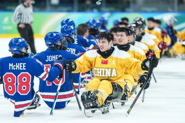 Milano Cortina 2026, Paralympics, ice hockey, China - USA