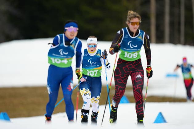 VAL DI FIEMME, ITALY 20260311 Sweden s Ellen Westerlund during the women s 10 km classic at the Tesero Cross-Country Skiing Stadium in Val di Fiemme, Italy. *** The image is included in the SPORTS PACKAGE. For others PAYMENT IMAGE *** VAL DI FIEMME ITALY x10500x *** VAL DI FIEMME, ITALY 20260311 Sweden s Ellen Westerlund during the women s 10 km classic at the Tesero Cross Country Skiing Stadium in Val di Fiemme, Italy The image is included in the SPORTS PACKAGE For others PAYMENT IMAGE VAL DI FIEMME ITALY x10500x  Copyright: xOscarxOlsson ParasportxSverigex TTx PARALYMPICS 2026 CROSS-COUNTRY SKIING