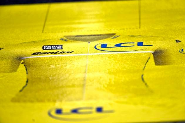 Paris Nice 2026 Stage 4 UCHON, FRANCE - MARCH 11 : illustration picture yellow jersey during stage 4 of the 84th edition of Paris - Nice an UCI World Tour 2.UWT cycling road race stage for Men Elite of 195 km with start in Bourges and finish in Uchon on March 11, 2026 in Uchon, France, 11 03 2026 ( Motordriver Guy De Vuyst - Uchon France  Copyright: xNicoxVereeckenx