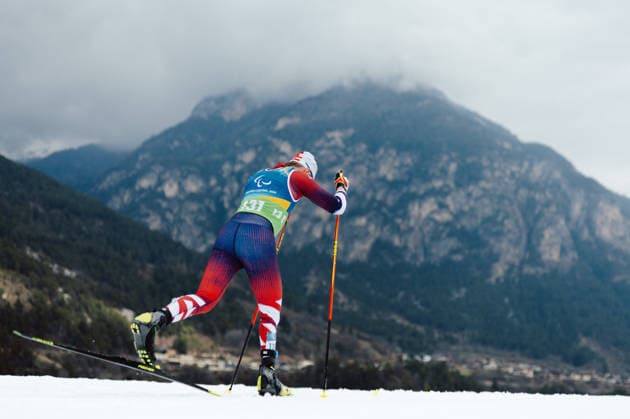 PARALYMPICS - Winter Paralympics Milano Cortina 2026 TESERO,ITALY,11.MAR.26 - PARALYMPICS, CROSS COUNTRY SKIING - Paralympic Winter games, Winterspiele,Spiele, Summer games Milano Cortina 2026, 10km, men. Image shows Stefan Egger-Riedmueller (AUT).  GEPAxpictures xMaticxKlansek