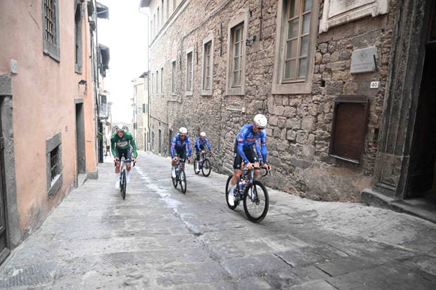 11-03-2026 Tirreno - Adriatico; Tappa 03 Cortona - Magliano De Marsi; 2026, Alpecin - Premier Tech; Van Der Poel, Mathieu; Cortona; 