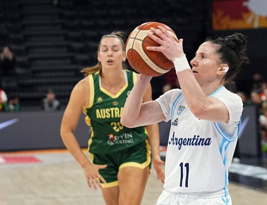 Argentina v Australia - FIBA Women s Basketball World Cup 2026 Qualifying Tournaments ISTANBUL, TURKIYE - MARCH 11: Argentina’s Melisa Gretter (11) in action during the FIBA Women s Basketball World Cup 2026 Qualifying Tournaments match between Argentina and Australia at Turkcell Basketball Development Center in Istanbul, Turkiye, on March 11, 2026. Esra Bilgin Anadolu Istanbul Turkey. Editorial use only. Please get in touch for any other usage.  Copyright: x2026xAnadoluxEsraxBilginx