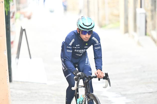 11-03-2026 Tirreno - Adriatico; Tappa 03 Cortona - Magliano De Marsi; 2026, Bahrain Victorious; Buitrago Sanchez, Santiago; Cortona; 