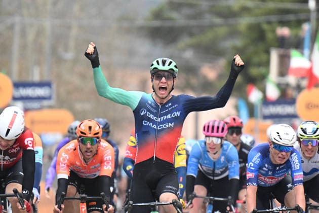 11-03-2026 Tirreno - Adriatico; Tappa 03 Cortona - Magliano De Marsi; 2026, Decathlon - Cma Cgm; Andresen Lund, Tobias; Magliano De Marsi; 