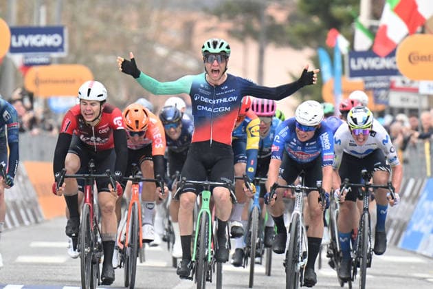 11-03-2026 Tirreno - Adriatico; Tappa 03 Cortona - Magliano De Marsi; 2026, Decathlon - Cma Cgm; Andresen Lund, Tobias; Magliano De Marsi; 